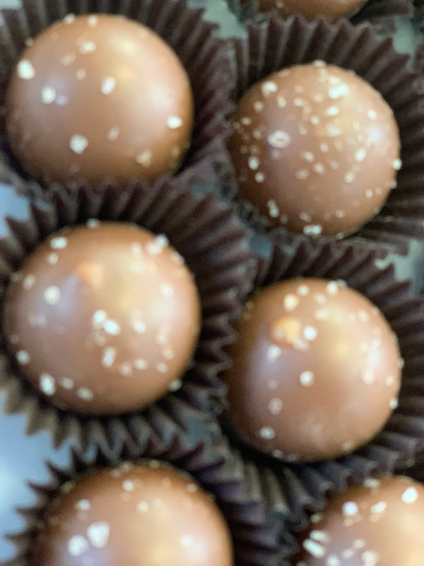 Gourmet Truffles Sea Salt Caramel Dayton Homemade Chocolates & Gift