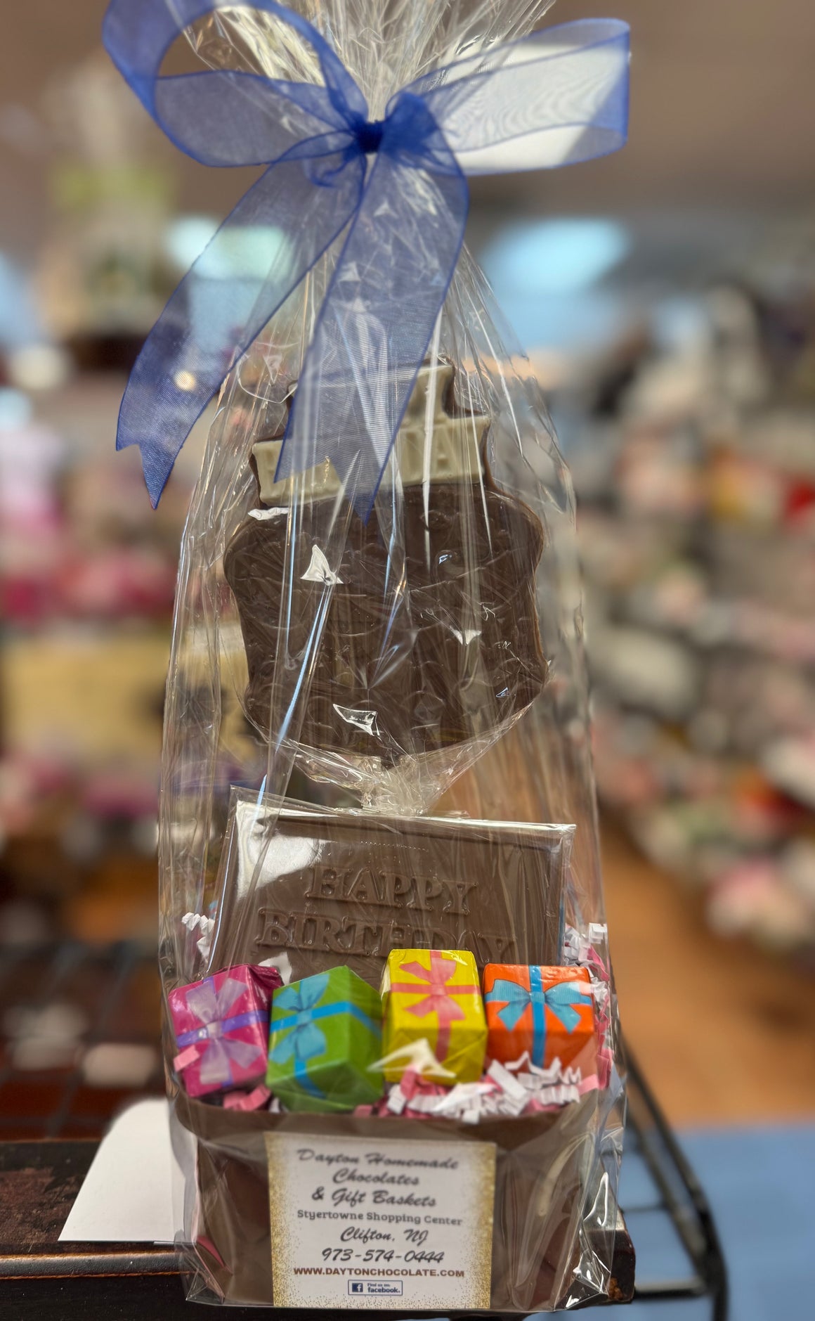 All Milk Chocolate Square  Basket