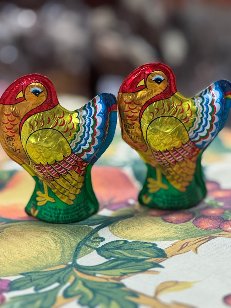 Foiled Solid Chocolate Turkey (medium)