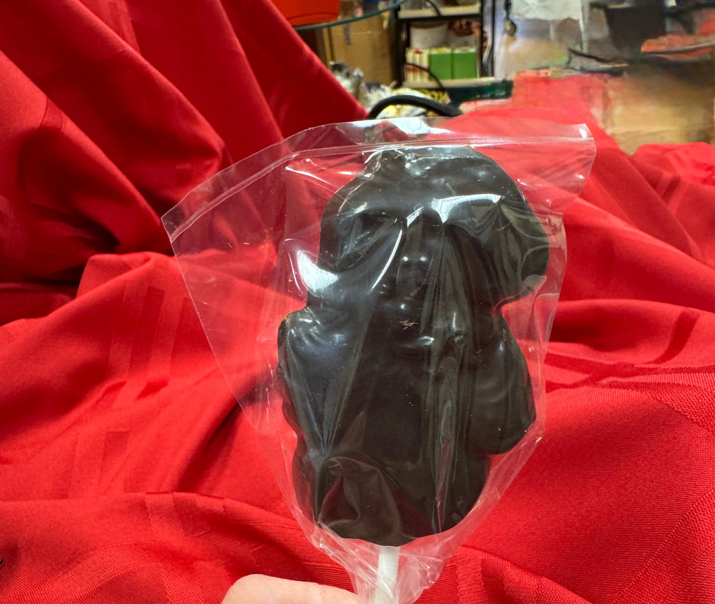 Chocolate Santa Lollipops