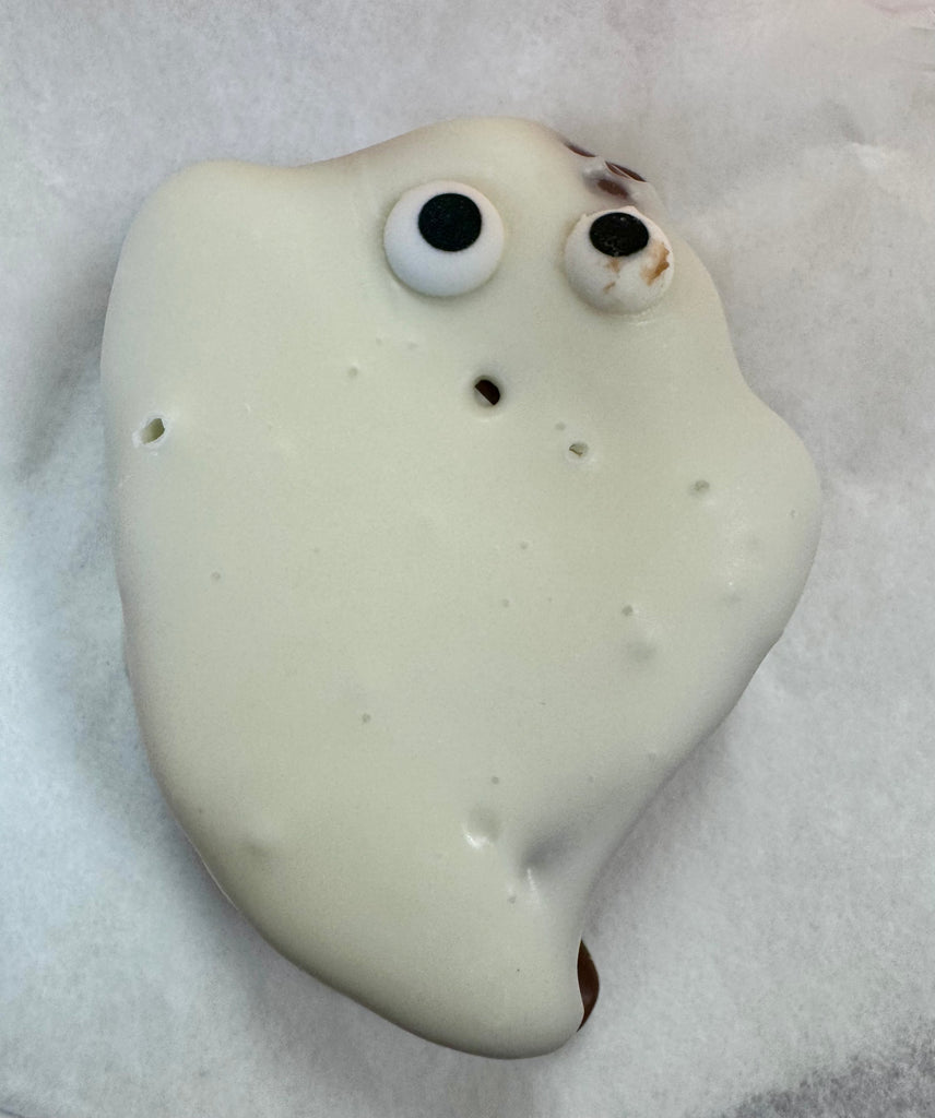 Chocolate Covered Marshmallow Ghost