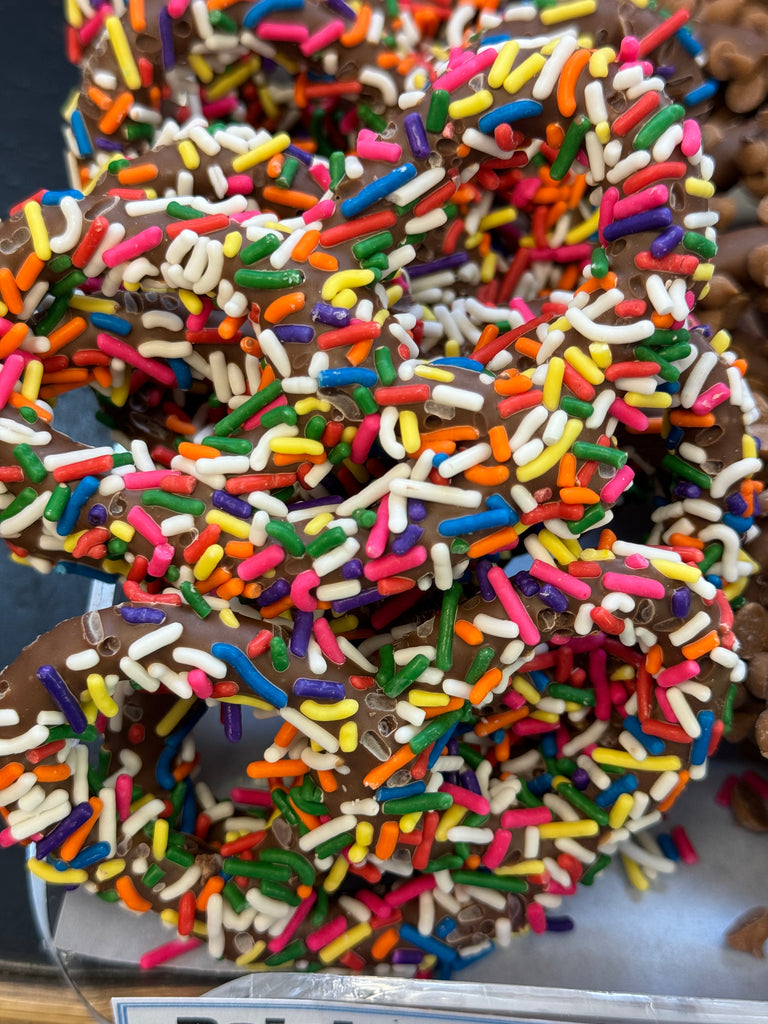 Decorated Large Chocolate Covered Pretzels