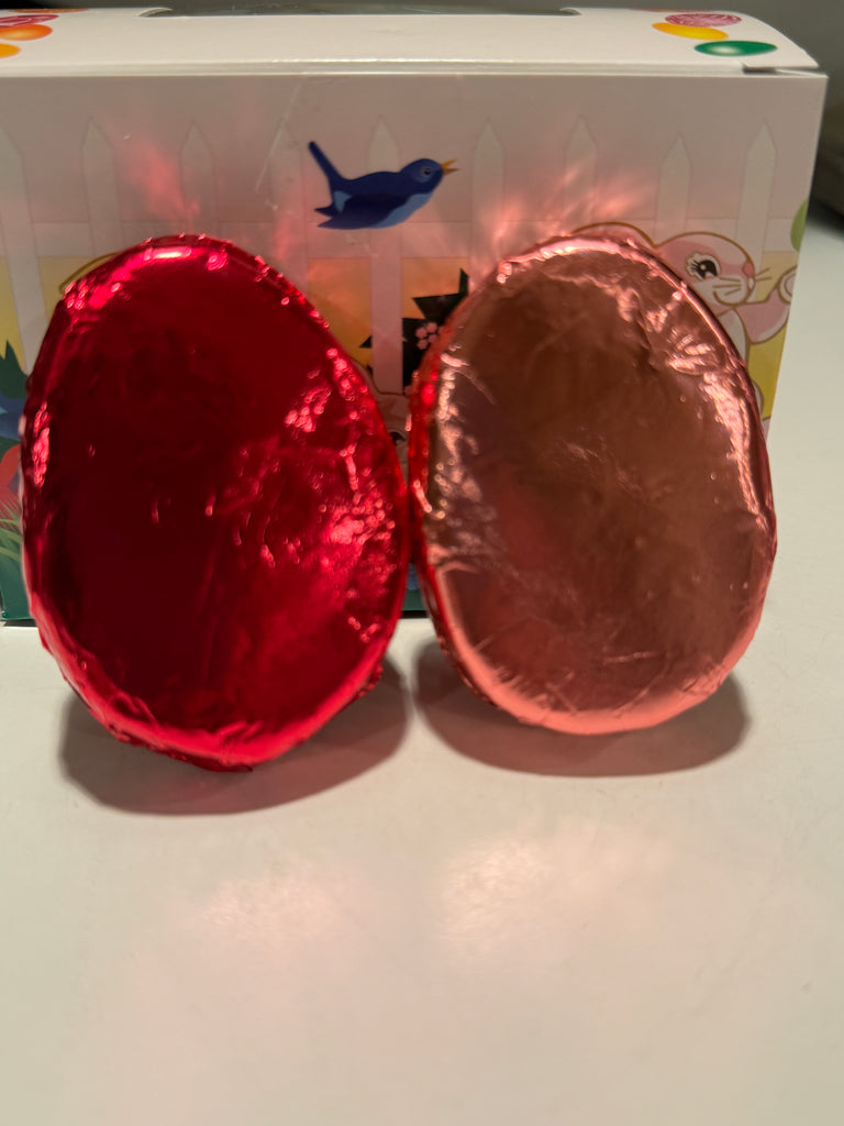 Raspberry Jelly Filled Easter Egg - Traditional Size