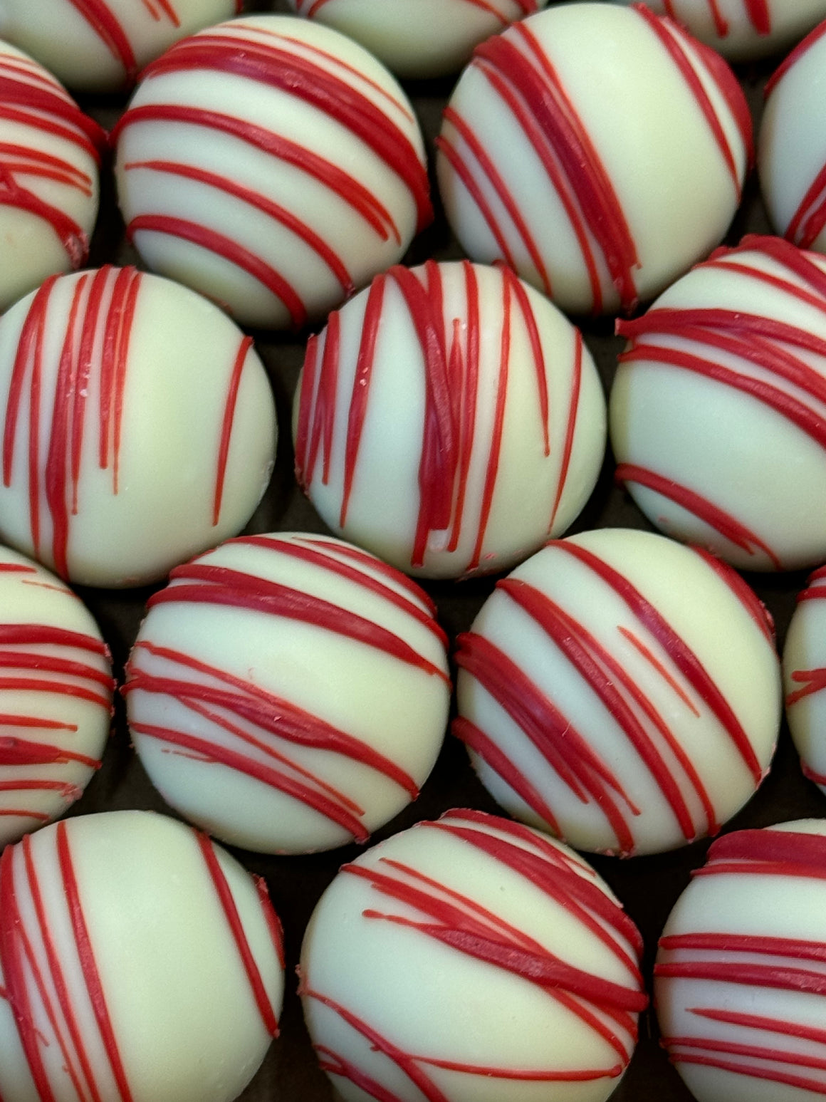 Gourmet Truffles: Candy Cane