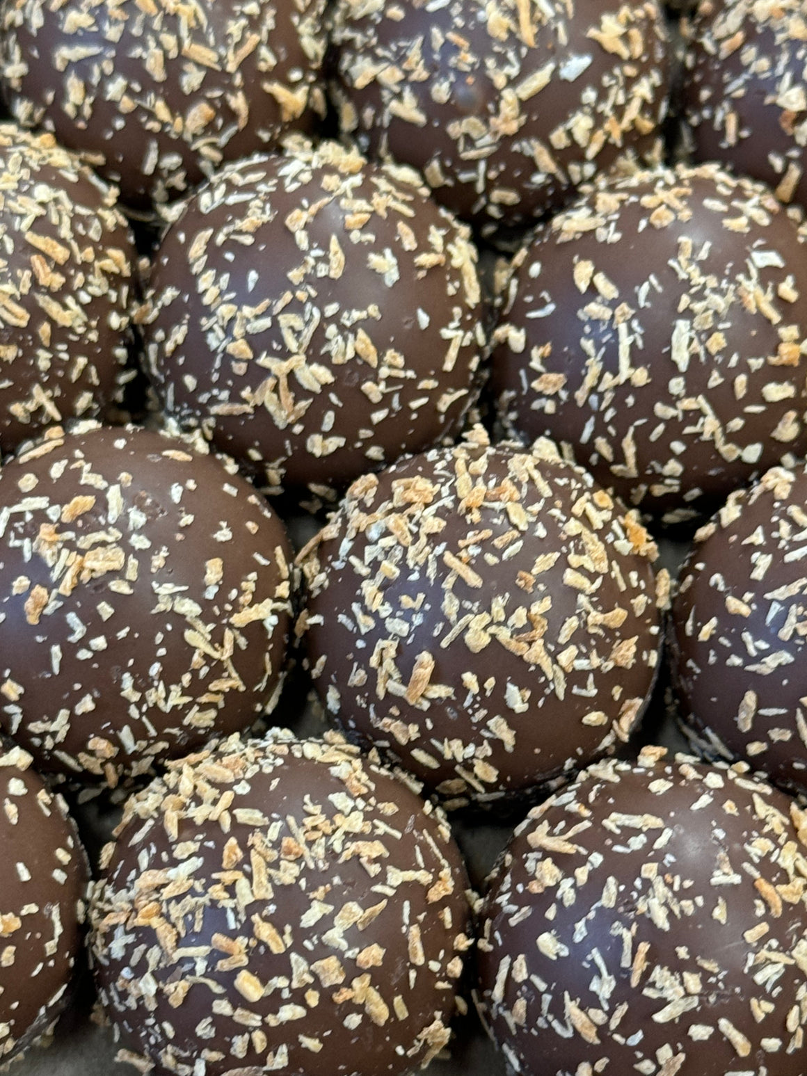 Gourmet Truffles: Toasted Coconut