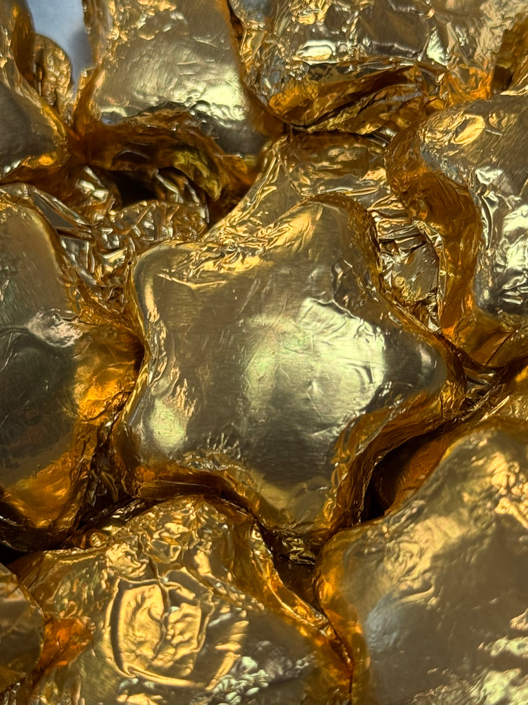 Milk Chocolate Foiled Stars