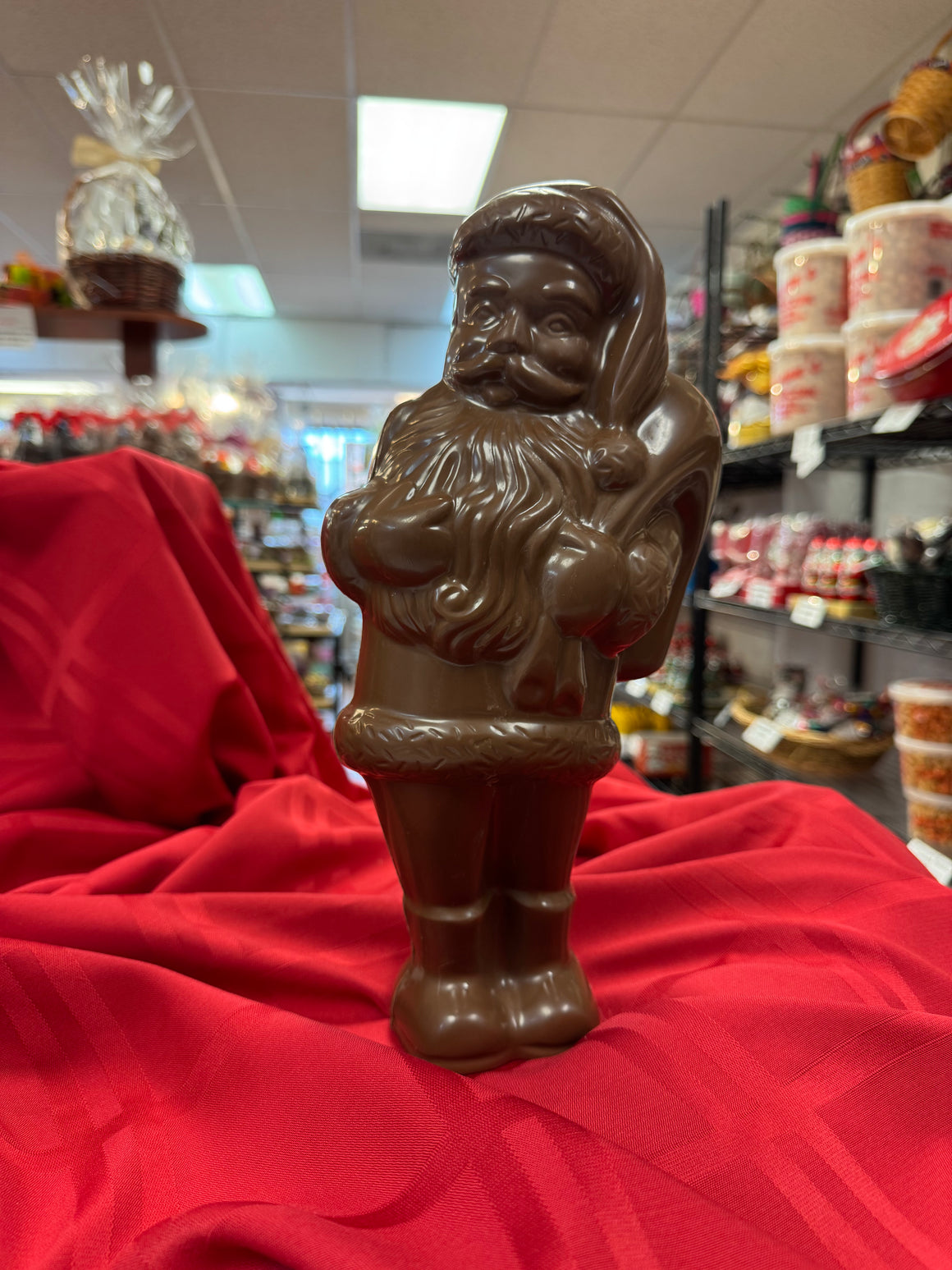 Milk Chocolate Tall Santa