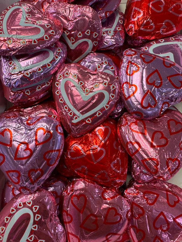Milk Chocolate Foiled Heart
