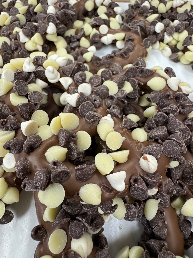 Decorated Large Chocolate Covered Pretzels
