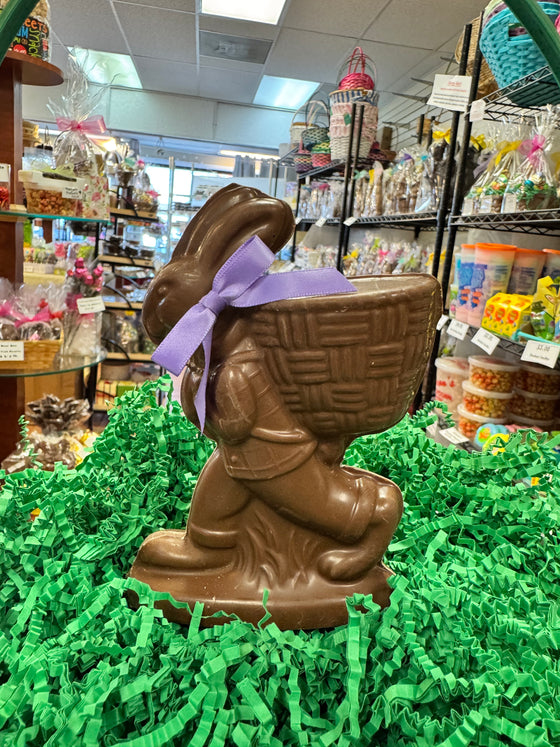 Hollow Bunny with Large Basket