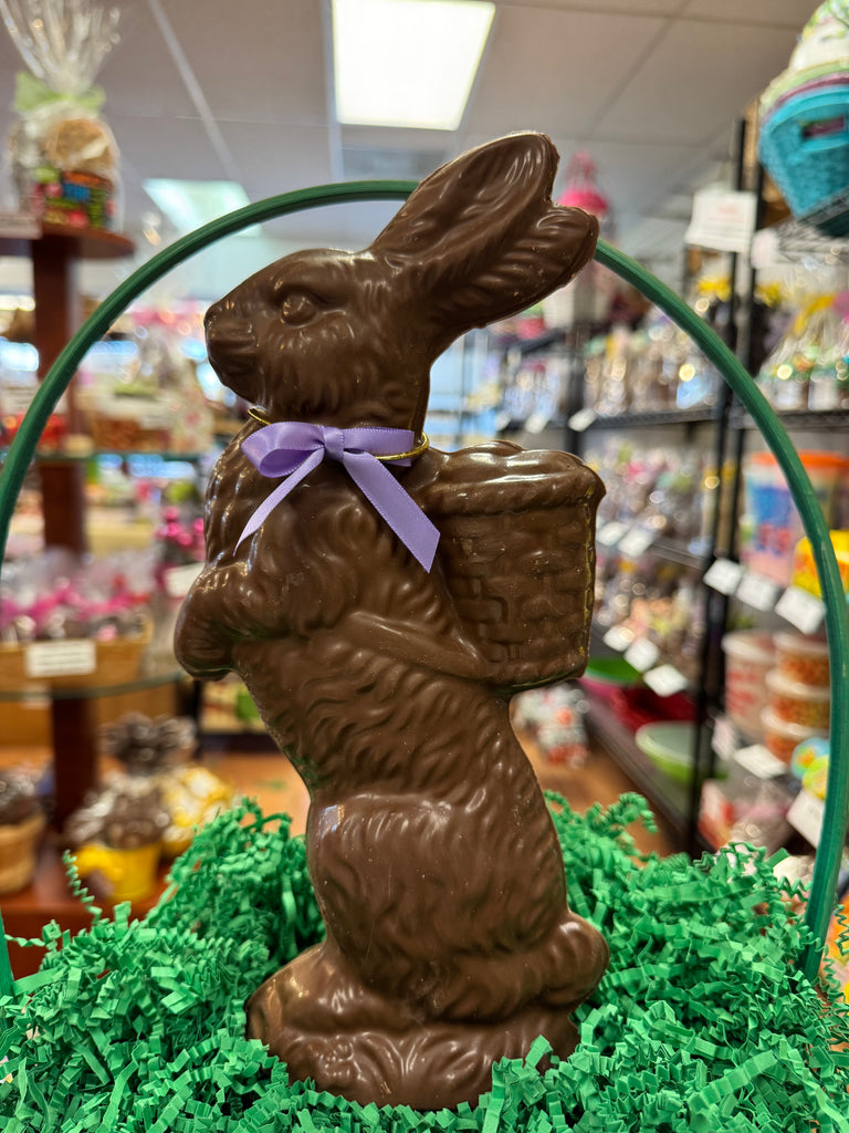 Hollow Bunny Standing with Basket