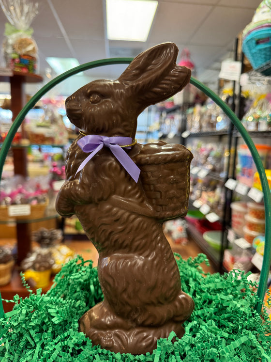 Hollow Bunny Standing with Basket
