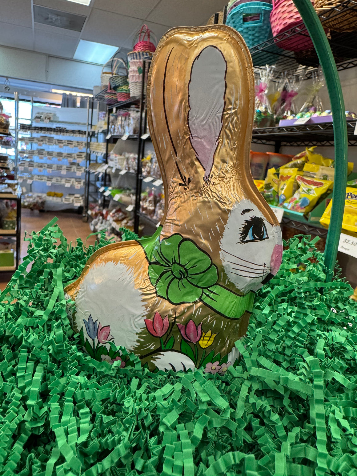 Milk Chocolate Sitting Foil Bunny