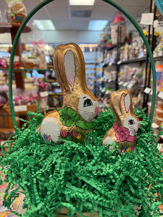 Milk Chocolate Sitting Foil Bunny