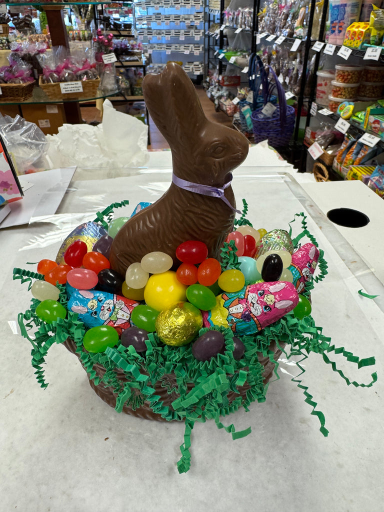 All Chocolate Oval Easter Basket