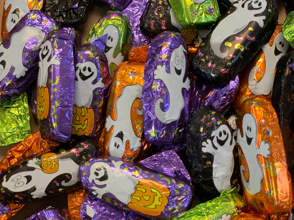 Milk Chocolate Foiled Ghosts