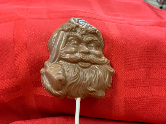 Chocolate Santa Lollipops (large)