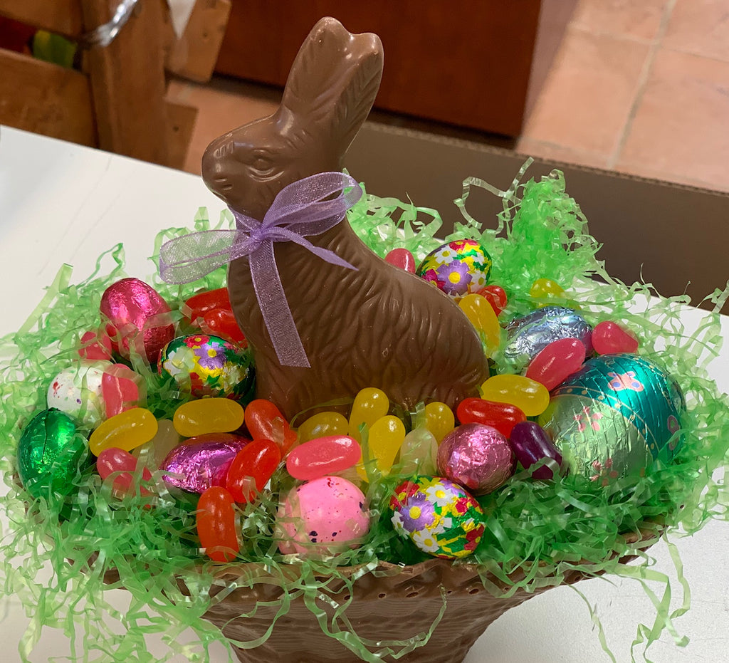 All Chocolate Oval Easter Basket