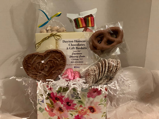 chocolate gift basket box