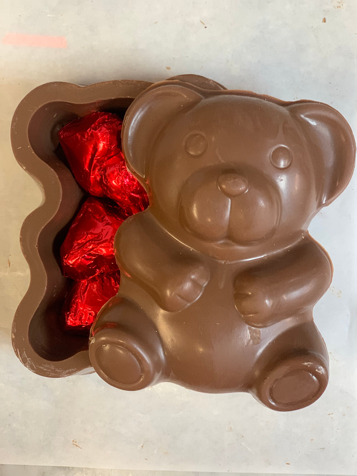 chocolate teddy bear box
